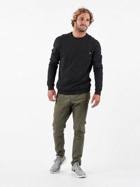 Vuori Ripstop Climber Pant Army Green Drawstring Hiking S